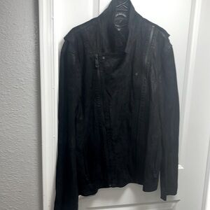 True religion, Russell, Westbrook collection Moto, leather jacket, size,xxxl